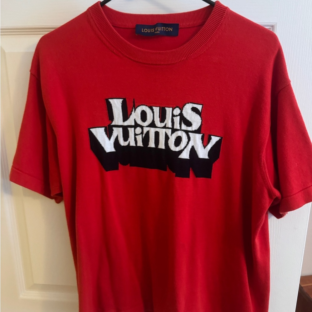 Louis Vuitton Vibrant Red Crewneck